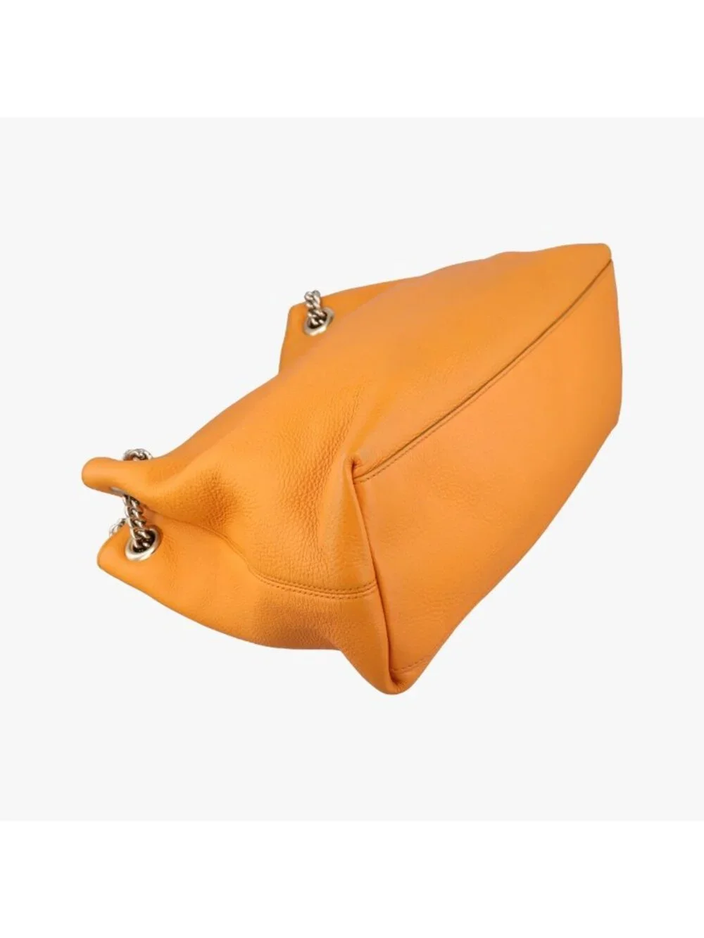 Gucci Soho Yellow Leather Shoulder Bag